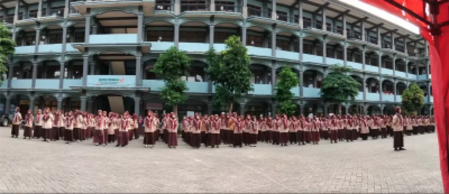 Pembukaan Ekstrakurikuler Pramuka: Membentuk Karakter, Kedisiplinan, dan Kemandirian Siswa 2026-2027