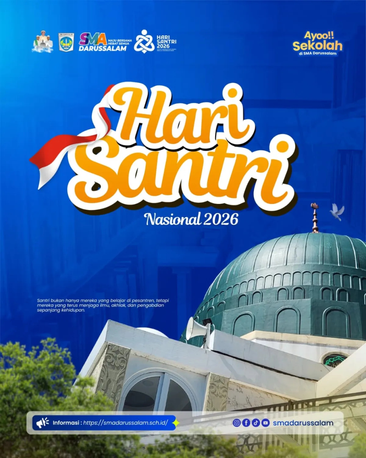 SMA Darussalam Blokagung Peringati Hari Santri Nasional 2026: Santri Berilmu, Berakhlak, dan Siap Mengabdi untuk Negeri